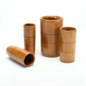 YOUMAY Kit de ventouses en bambou pour <span class=keywords><strong>massage</strong></span> respiratoire, ventouses de <span class=keywords><strong>massage</strong></span> corporel, ventouses en bambou, ensemble de ventouses - Product Image 4