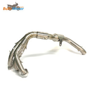 Tubo de escape de aleación de titanio de alto rendimiento MT09 2021 2022 tubo colector de escape de <span class=keywords><strong>Moto</strong></span> tubo silenciador de escape - Product Image 5