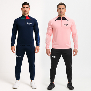 <b>Retro</b> Football <b>Tracksuit</b> 2023 France Football <b>Tracksuit</b> Polyester Cotton Football <b>Tracksuits</b> - Product Image 3