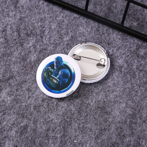 Custom Enamel Badges Circular Nickel-Free <b>Pin</b> Badges For Corporate Events Business Gifts - Product Image 2