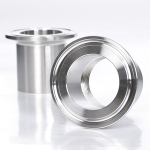 स्टेनलेस स्टील 304 त्रिकोणीय क्लैंप एडाप्टर महिला थ्रेड फ्लैंज त्रि क्लैंप एडाप्टर पाइप फिटिंग थ्रेड फेलनियम - Product Image 3