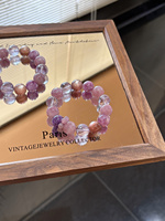 Bracelet en cristal naturel Sinyore - Améthyste