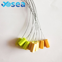 Precinto de seguridad antimanipulación para cables, remolques ferroviarios, contenedores y puertas