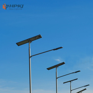 <b>LED</b> Solar Waterproof Solar Powered Body <b>Motion</b> <b>Sensor</b> Induction <b>Led</b> Street <b>Light</b> <b>with</b> Pole 100 White 200W 6V - Product Image 2