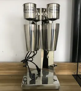 Double Head Commercial Milkshake Machine Industrial Milkeshake Maker for Coffee Tea Shop