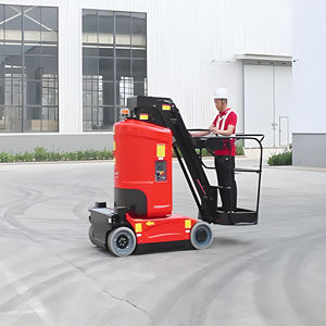 मोबाइल टेलीस्कोपिक कार्य मंच इलेक्ट्रिक हाइड्रोलिक 9 मीटर 200 किलोग्राम कर्मियों ने स्व-चालित ऊर्ध्वाधर मस्तूल उठाया - Product Image 2