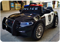 Nuovo stile 12v bambini ricaricabile auto elettrica della polizia giocattolo giro in auto elettrica per bambini