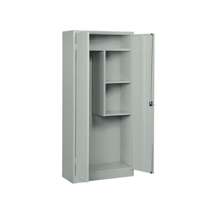 Mueble escoba multiusos Tecnotelai 800x400x1800mm con cerradura de varilla - Product Image 1