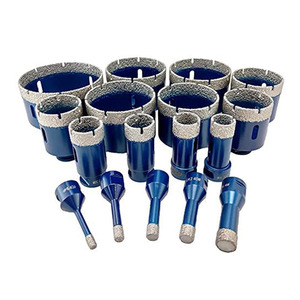 طقم جودة عالية منشار لثقب السيراميك والرخام تاج منشار لثقب الماس قطع أنبوبي منشار - Product Image 1