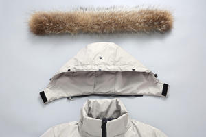 Veste <span class=keywords><strong>mi</strong></span>-<span class=keywords><strong>longue</strong></span> à <span class=keywords><strong>longue</strong></span> de vente chaude, vieille combinaison de ski résistante, veste personnalisée pour hommes en plein air - Product Image 6