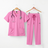 NIAAHINN Uniformes Cliniques Pantalons Jogger Anti-Plis Unisexe Patchwork Uniforme Hospitalier Premium Blouses Médicales de Haute Qualité