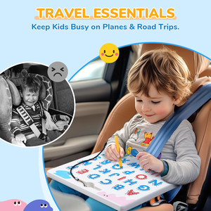 Tableau magnétique double face Joycat pour apprendre l'alphabet, lettres majuscules et minuscules, <span class=keywords><strong>ABC</strong></span>, jouets éducatifs magnétiques pour dessiner - Product Image 5