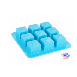 <b>9</b> Cavity Chocolate Mold Silicone square Ice <b>Cube</b> Tray - Product Image 2