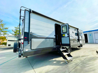 5% de réduction 2022 ecocampor 4x4 hors route caravane hybride camping-car ouverture latérale 15 pieds remorque de voyage avec lit superposé à vendre