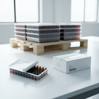 Flacons en verre ambré de 2 ml, stériles, prêts à l'emploi, flacons RTU pour l'industrie pharmaceutique