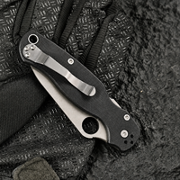 Couteau pliant tactique C81 Hawkbill, lame 5Cr15MoV, manche G10, couteau de poche à bec courbé, coupe-corde de survie, outil EDC pour le camping