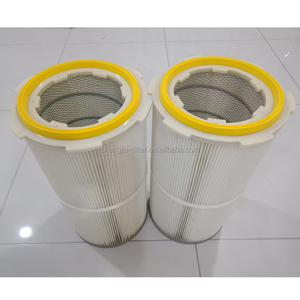 Cartouche filtrante industrielle à six oreilles pour dépoussiérage rapide, cartouche filtrante pour dépoussiéreur à poudre - Product Image 2