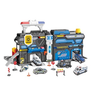 Juego <span class=keywords><strong>de</strong></span> <span class=keywords><strong>coches</strong></span> interactivo creativo <span class=keywords><strong>para</strong></span> niños, <span class=keywords><strong>juguete</strong></span> <span class=keywords><strong>de</strong></span> estacionamiento <span class=keywords><strong>para</strong></span> garaje <span class=keywords><strong>de</strong></span> policía <span class=keywords><strong>de</strong></span> rescate <span class=keywords><strong>para</strong></span> niños con luces y sonidos <span class=keywords><strong>de</strong></span> pista <span class=keywords><strong>de</strong></span> carreras educativas - Product Image 1