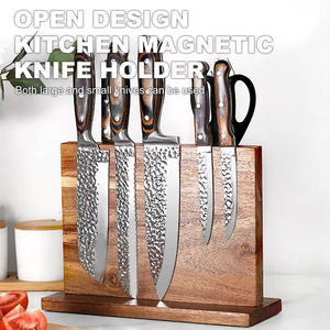 Soporte Magnético de Doble Cara para Cuchillos, de Madera Sólida, con Forma de Barra, para Almacenamiento de Utensilios de Cocina, Venta al Por Mayor, Alta Calidad - Product Image 5