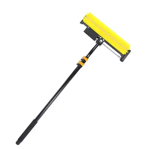 60cm chiều rộng năng lượng mặt trời lăn bàn chải tự động xoay PV nhà máy làm sạch bàn chải 700rpm