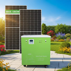 Paquete Solar de 5kW para Pequeños Negocios, Kioscos y Tiendas, Sistema de Energía Fuera de la Red WON-SESS-AP6000W, Sistema Solar Doméstico Todo en Uno de 1000W - Product Image 1