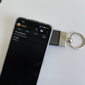 Đọc Tốt NFC Kim Loại Sang Trọng Da Keychain Đối Với Hệ Thống Khóa Cửa - Product Image 4
