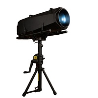 Projecteur LED 1200W IP54 Étanche DMX512 Zoom Iris Gobo Lumière de Scène 6000K CRI90 Dimmable pour Mariages Concerts Théâtre