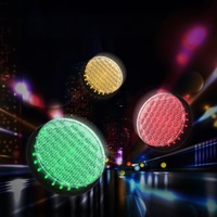 Module de remplacement de feux de signalisation LED pour parking avec boîtier PC résistant aux UV, alimenté par le réseau électrique, cœur rouge et vert