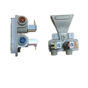 Valve d'entrée pour machine à laver WW01F01773, double alimentation en eau, électrique, usage domestique, plastique durable - Product Image 5