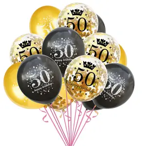 Conjunto de globos de cumpleaños de Amazon para adultos, 18, 60, 70 años, suministros de fiesta, globo de látex con número de cumpleaños personalizado