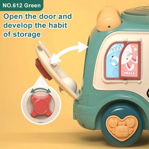 कस्टम मज़ेदार शिशु प्रारंभिक शैक्षिक बहुक्रियाशील संगीत टेलीफोन कार खिलौना प्लास्टिक बच्चा खिलौना खिलौना खिलौना - Product Image 6