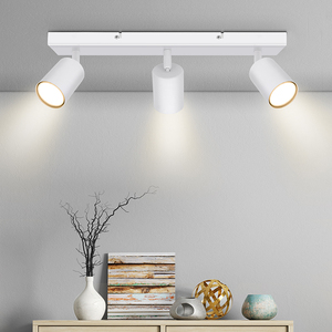 Hiện đại thiết bị chiếu sáng Trần linh hoạt xoay <span class=keywords><strong>LED</strong></span> ánh sáng đầu 3 ánh sáng tuôn ra gắn trần nhà bếp - Product Image 1