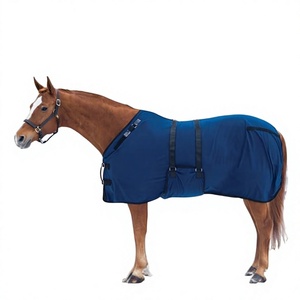 Custom <b>Equestrian</b> Waterproof Lightweight Fill Blanket Winter Combo Turnout Horse Rug Cotton-Filled Fabric Supplies - Product Image 6