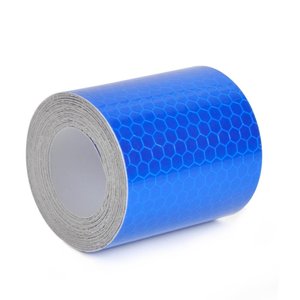 <span class=keywords><strong>Cinta</strong></span> Adhesiva Reflectante Blanca para <span class=keywords><strong>Bicicleta</strong></span>, con Diseño de Cuadrícula, para Advertencia y Contorno, Rollo de 5cm X <span class=keywords><strong>3m</strong></span> - Product Image 4