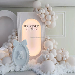 Vente chaude Toile de Fond Mariage Acrylique Pvc 3D Pvc Tuyau Led Lumières Toile de Fond Stand pour Mariage Toile de Fond Photographie - Product Image 2