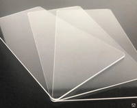 Feuille de PMMA givrée blanc opale, panneau translucide de diffusion de lumière avec fonction d'intimité pour projets d'éclairage LED