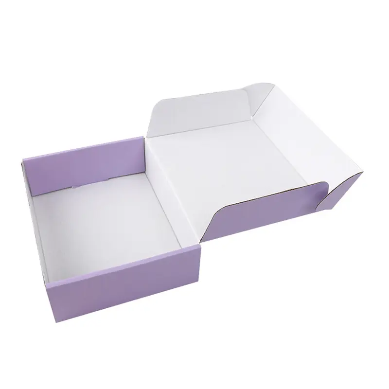 מפרטים שונים קראפט מיילר Custom גלי הדפסה חינם עיצוב יוקרה אישית נייר קופסא