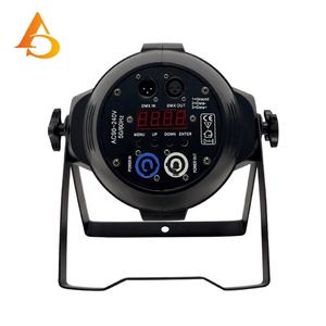 Éclairage d'événements 2023 en aluminium, 4 pièces, 50W, 2-en-1, projecteur LED COB, lumière blanc chaud et froid - Product Image 4