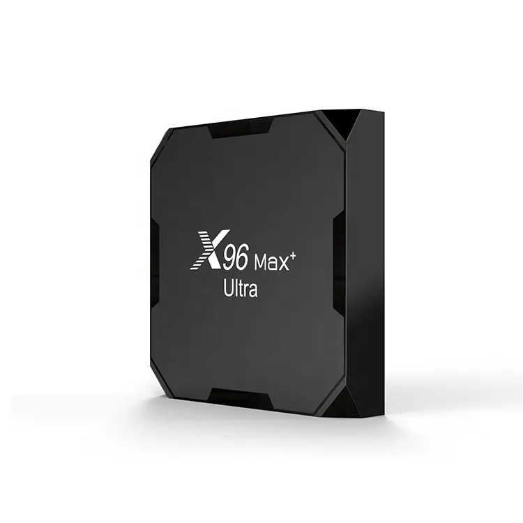 売れ筋X96Max Plusウルトラサテライトレシーバー4GB64GB Amlogic S905X4スマートTVボックスAndroid11セットトップボックスメディアプレーヤー