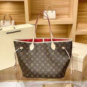 Bolsos de Hombro Elegantes al por Mayor, Bolsos Tote de Cuero Genuino de Diseñador, Gran Capacidad, para Mujer, Marca de Lujo - Product Image 2