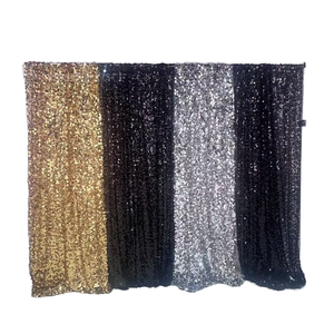 ANNIELU Tenda in Tulle con Paillettes per <span class=keywords><strong>Sfondo</strong></span> Fotografico Matrimoniale, Tessuto a Rete per Decorazioni Moderne, Drappeggio Luminoso - Product Image 2