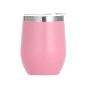 Gobelet à vin antidérapant avec couvercle, revêtement poudré, design extérieur, compatible lave-vaisselle, nettoyage facile pour les aventures en plein air ASM09 - Product Image 1