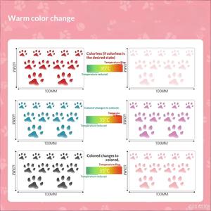 Nuovi Adesivi per Tatuaggi Temporanei a Forma di Zampa di Gatto, Resistenti all'Acqua, Non Riflettenti, con Stampe Carine e Divertenti - Product Image 5