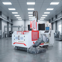 Machine CNC à portique 3 axes GMC1616 avec broche de 15 kW pour l'usinage de précision de moules et matrices