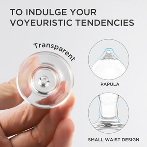 Tappo anale di vendita calda per le <span class=keywords><strong>donne</strong></span> trasparente masturbazione voyeurismo dilatazione anale dispositivo per adulti prodotto produttore - Product Image 5