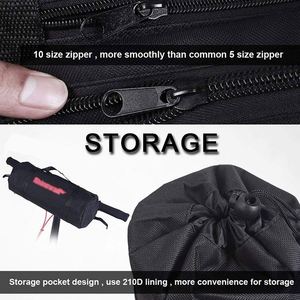 Sac de vélo pliable 20 pouces BSCI - Étui de transport imperméable pour vélo, idéal pour les voyages en voiture, en train ou en avion - Product Image 4