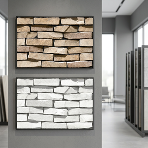 Carreaux muraux extérieurs en céramique 3D Vistaar 300x450mm Finition mate Antibactériens pour hall extérieur Cave à vin - Product Image 6