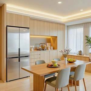 Juego Completo de Muebles de Madera Personalizados para Hotel y Villa, Gabinetes de Sala de Estar, Mesas de Comedor, Librerías, Armarios - Product Image 3