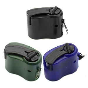 Carregador usb de emergência para celular, carregador portátil com manivela e dínamo de potência para uso externo - Product Image 4