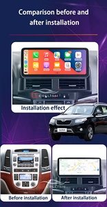 Pour Hyundai Santa Fe 2006-2012 Android Auto Navigation GPS Stéréo Autoradio Lecteur Multimédia DSP 4G WIFI Vidéo <span class=keywords><strong>Musique</strong></span> - Product Image 5